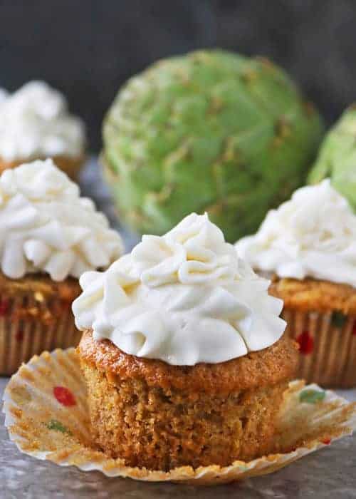 Artichoke Cupcakes