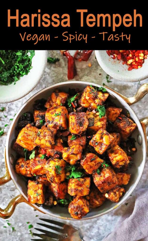 Harissa Tempeh Recipe Savory Spin