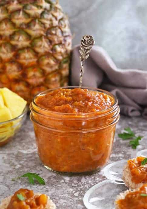 Pineapple Chutney - Savory Spin