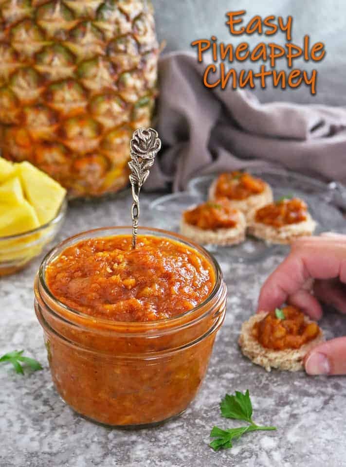 Pineapple Chutney - Savory Spin