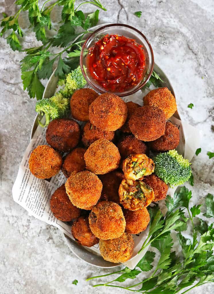 Broccoli Croquettes Savory Spin