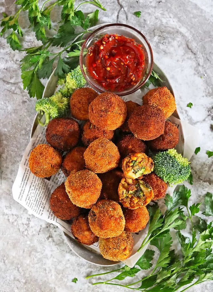 Delicious Vegetarian Broccoli Croquettes