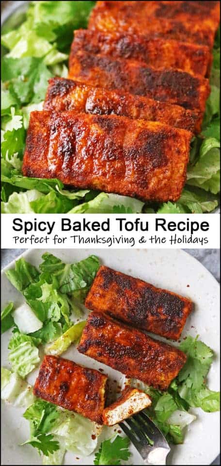 Spicy Baked Tofu Recipe - Savory Spin