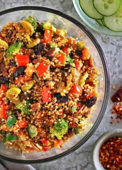 Christmas Quinoa Salad