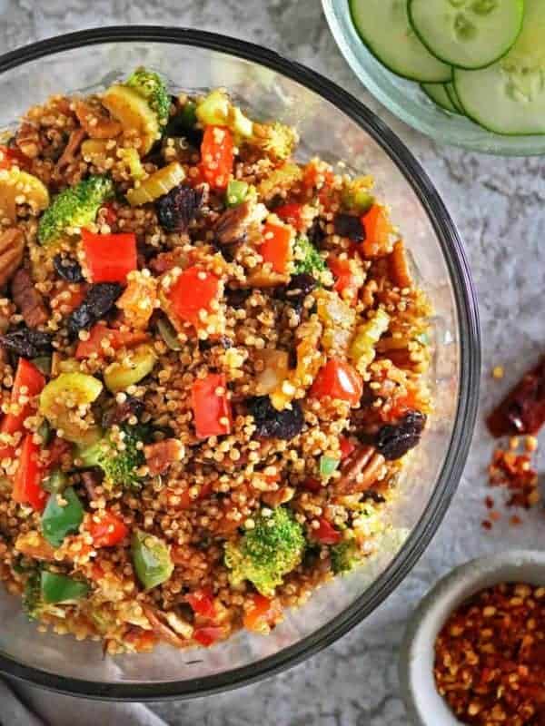 Christmas Quinoa Salad