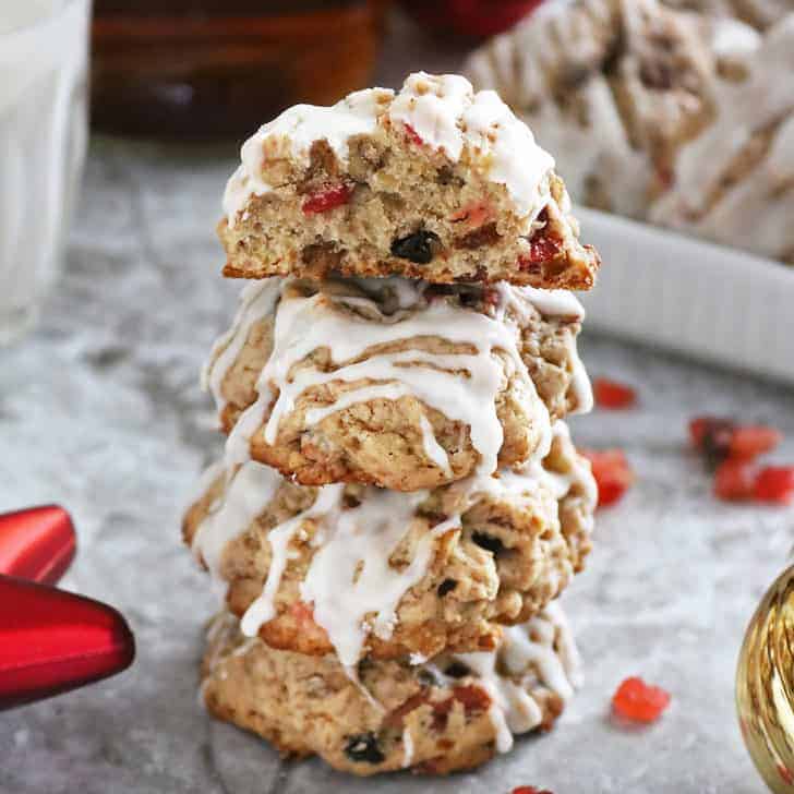 Easy Fruitcake Cookies Recipe Savory Spin