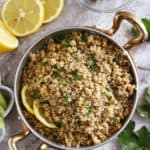 Easy Lemon Za’atar Quinoa