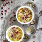 Deliciously creamy, this Oat Pudding beautifully marries maple syrup, cardamom, saffron, & coconut milk into a gluten-free & dairy-free treat