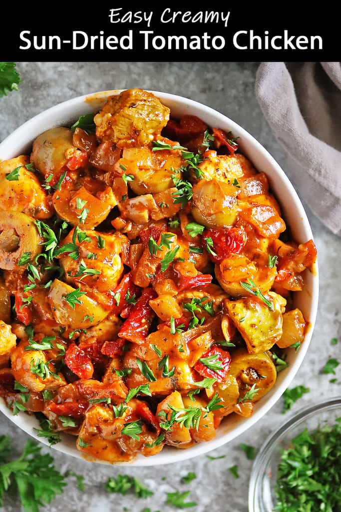 Easy Creamy SunDried Tomato Chicken Recipe Savory Spin