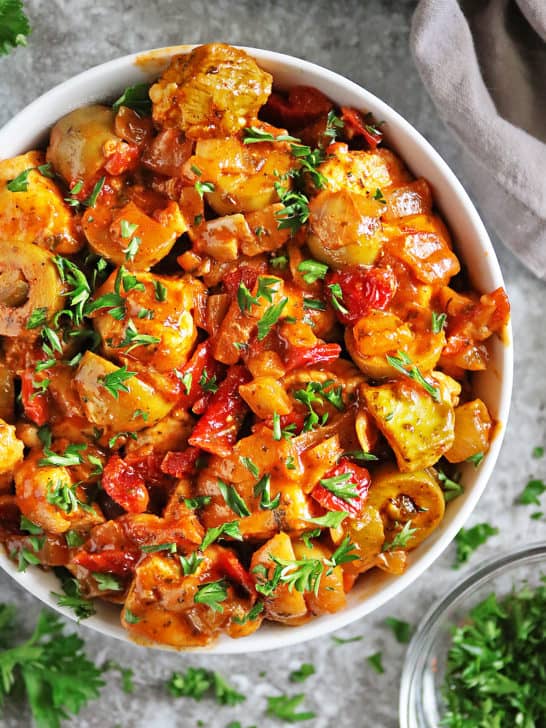 Easy creamy sun-dried tomato chicken recipe - no dairy