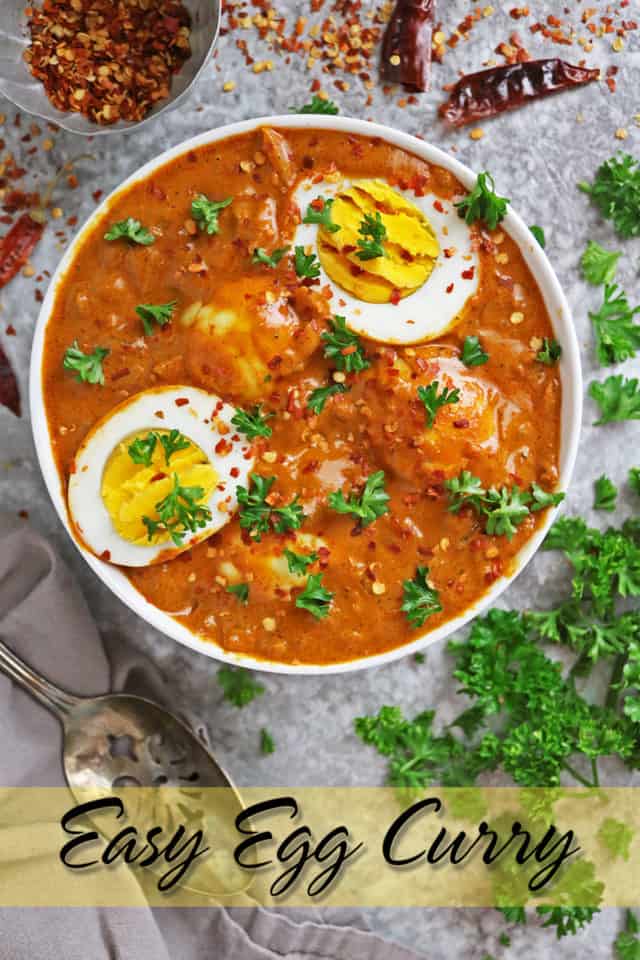 Easy Egg Curry Recipe Savory Spin