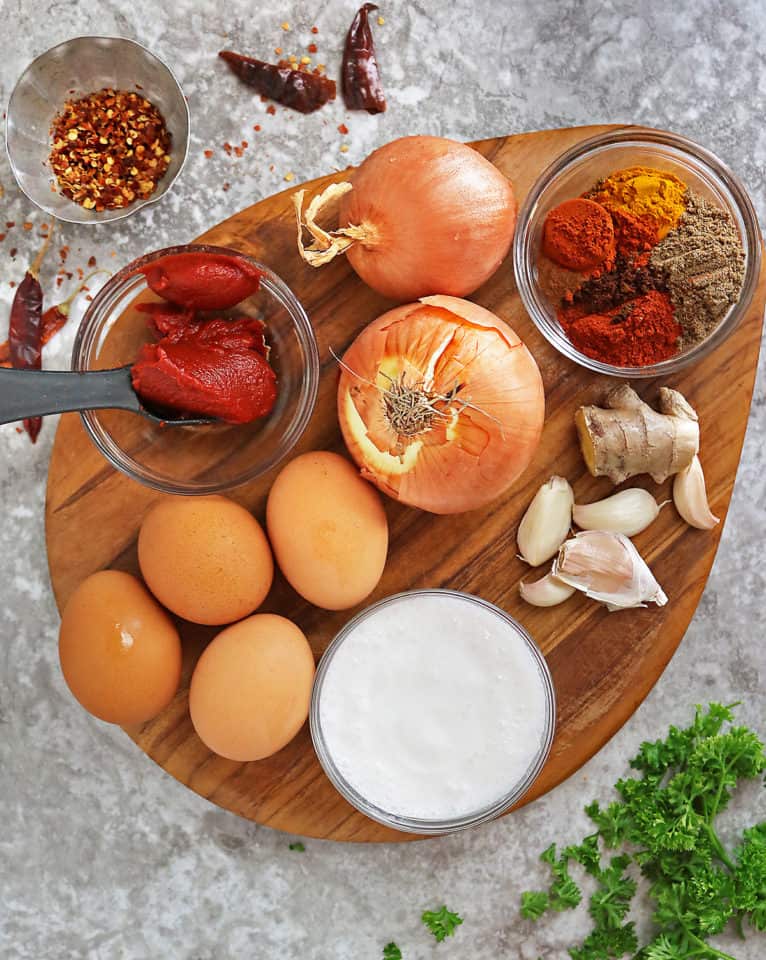 Easy Egg Curry Recipe Savory Spin