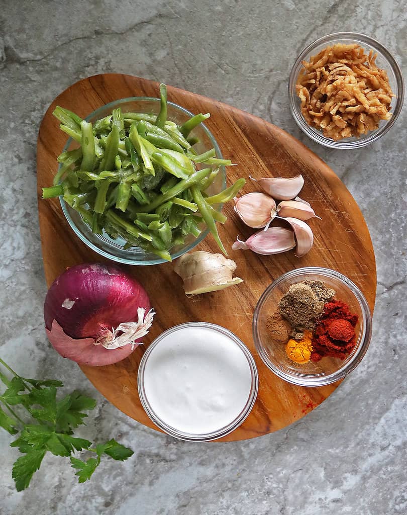 11 Ingredients to make green bean casserole with a spin
