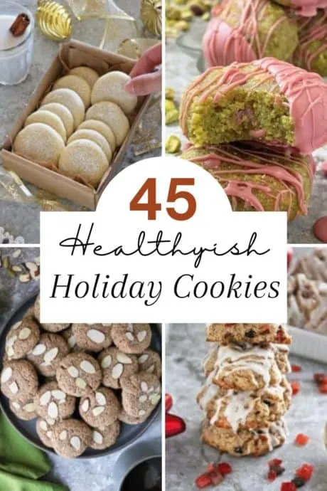 45 Healthy Christmas Cookies.