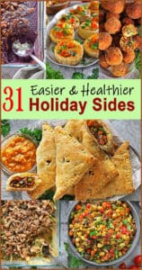 31 Easy Healthy Holiday side dishes