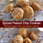 Sugar Free Peanut Butter Chip Cookies