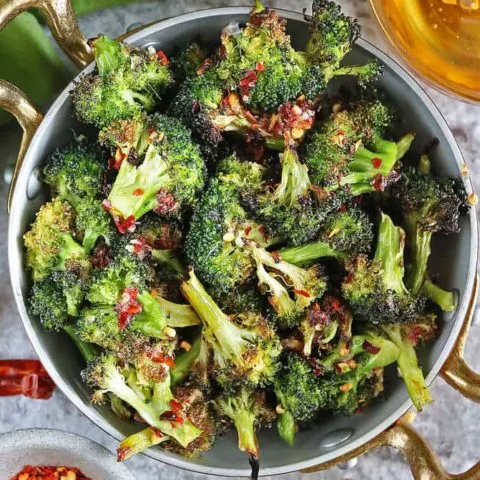 Easy and Quick Hot Honey Broccoli