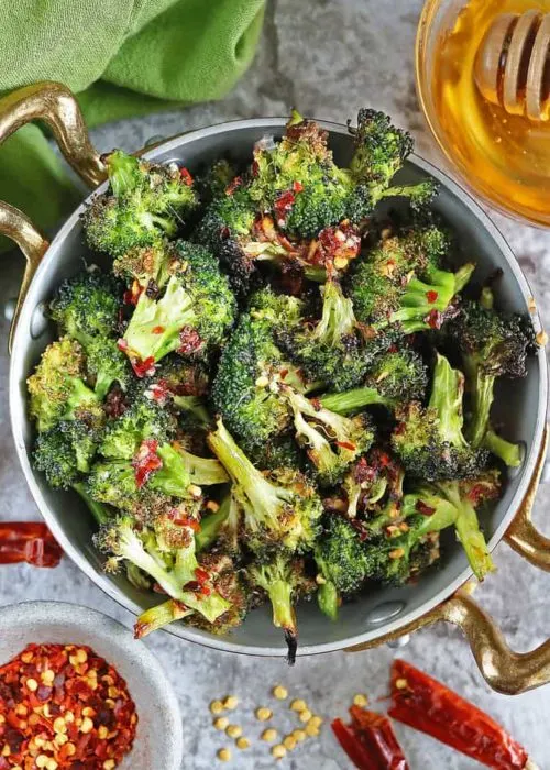 Hot Honey Broccoli