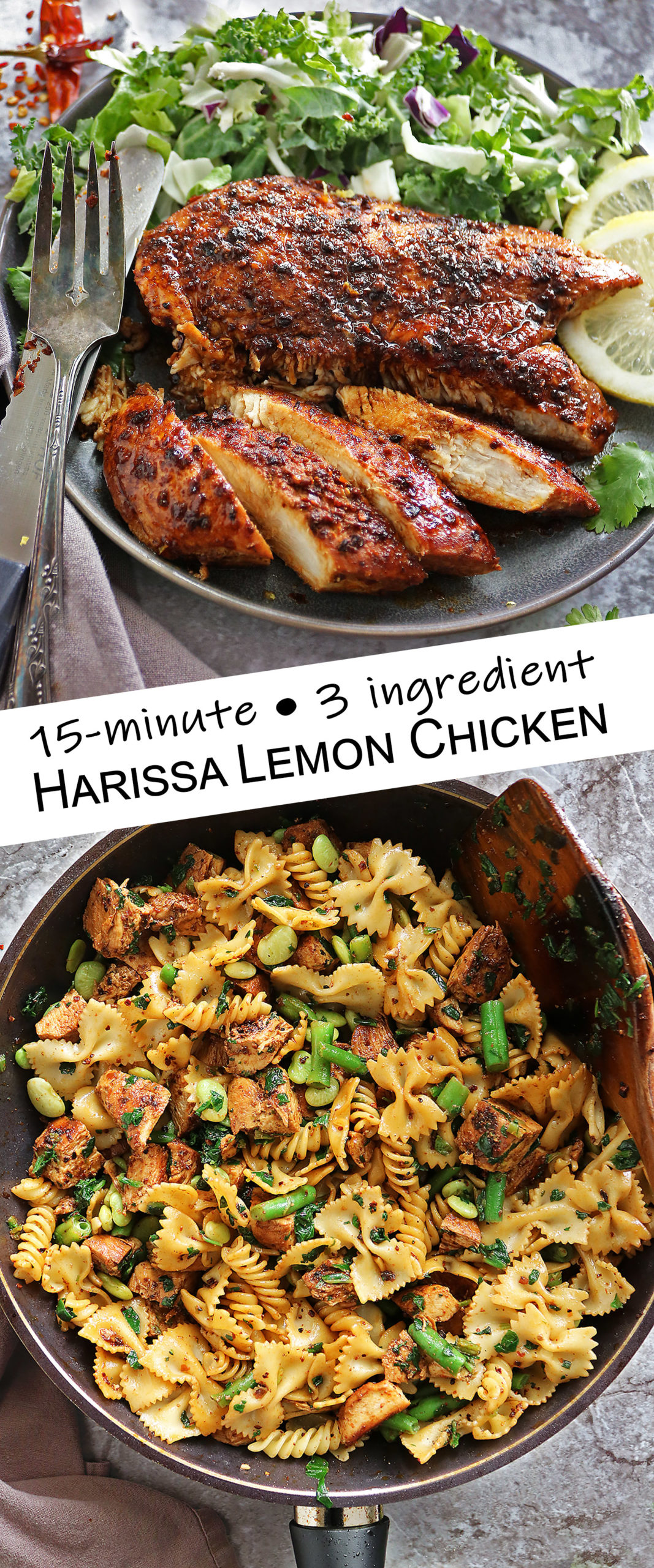 Harissa Lemon Chicken Recipe - Savory Spin