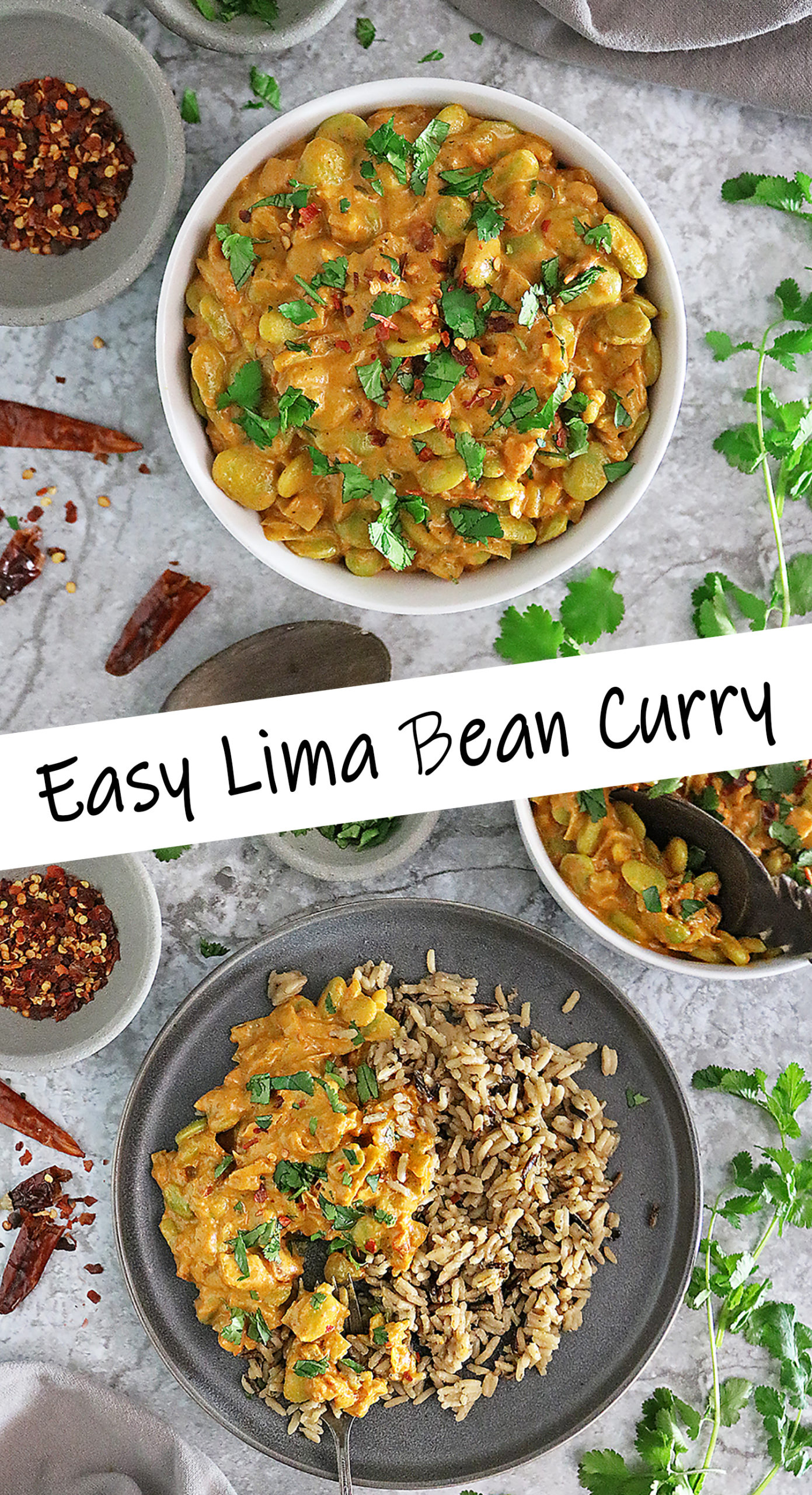 Easy Lima Bean Curry - Savory Spin