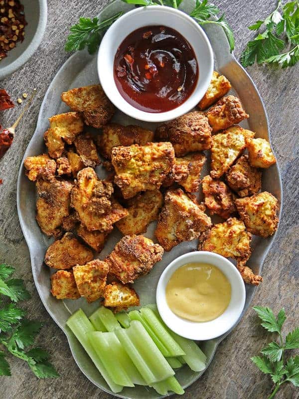 Easy Air Fried Tofu