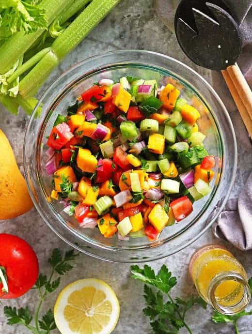 Easy Mango Salad