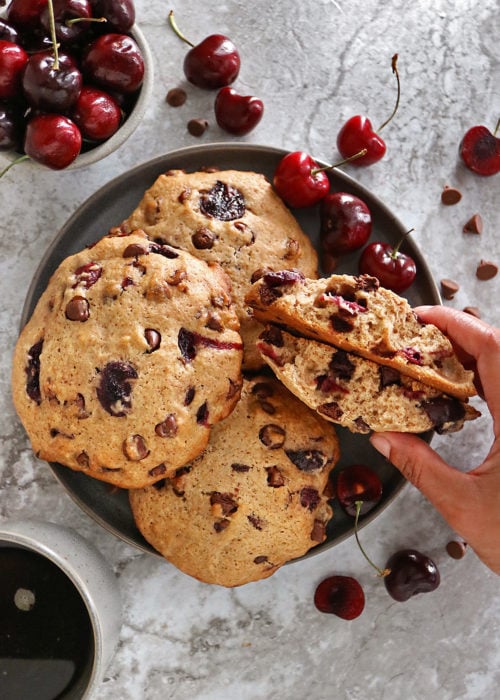 Chocolate Cherry Muffin Tops & Muffin Top Mania