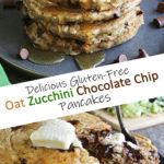 Zucchini Pancakes with Chocolate Chips