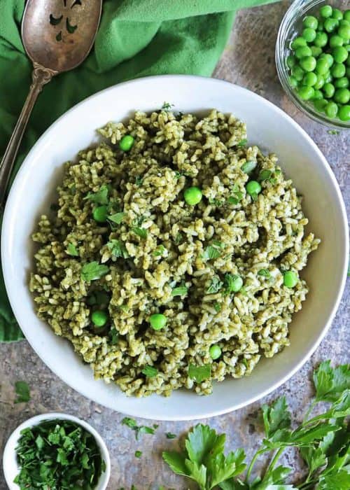 Easy Green Rice