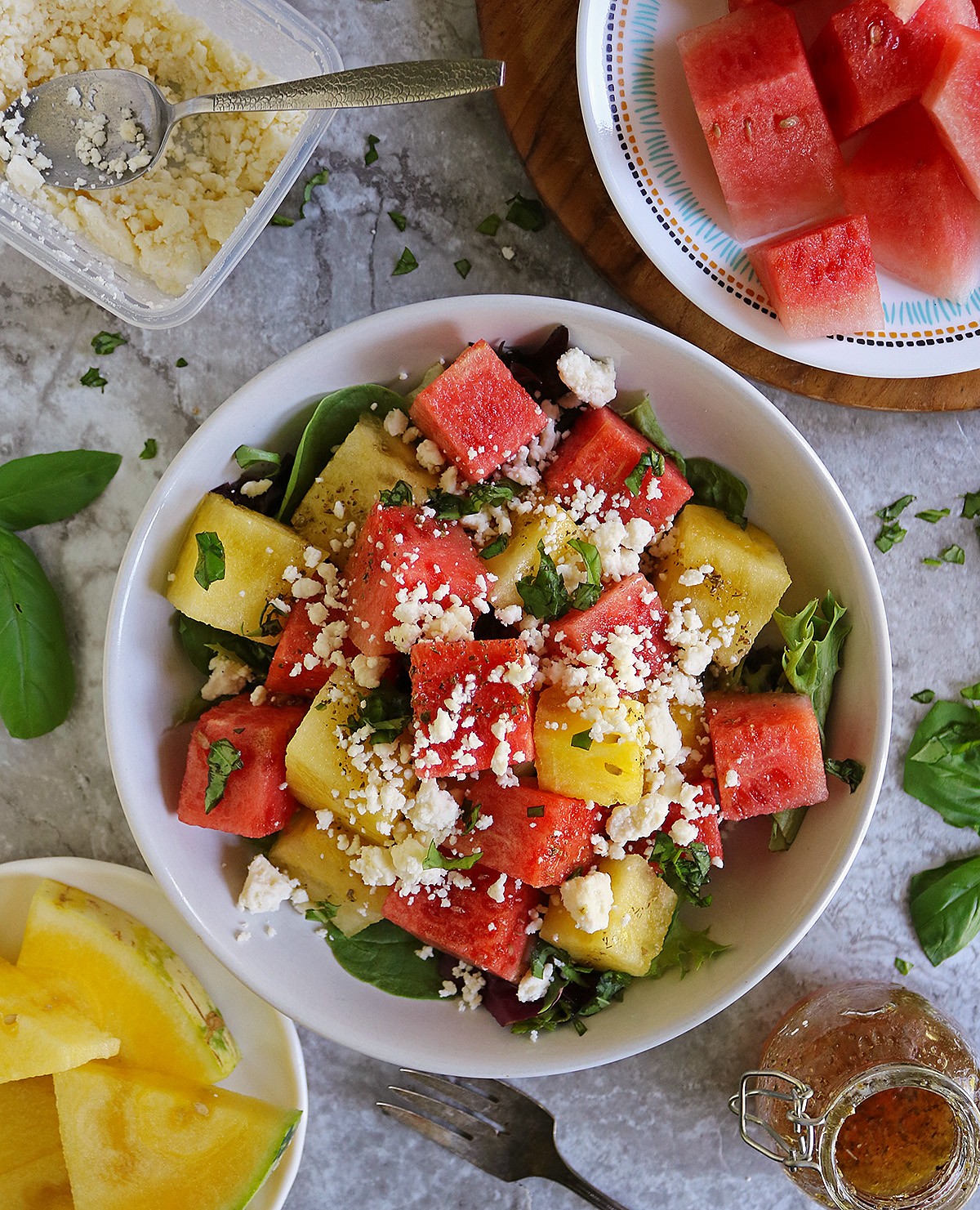 Easy Watermelon Salad Maison Pickle Copycat Recipe