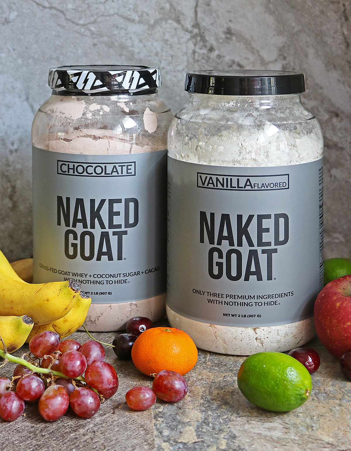 Naked Goat Whey Protein Powder.