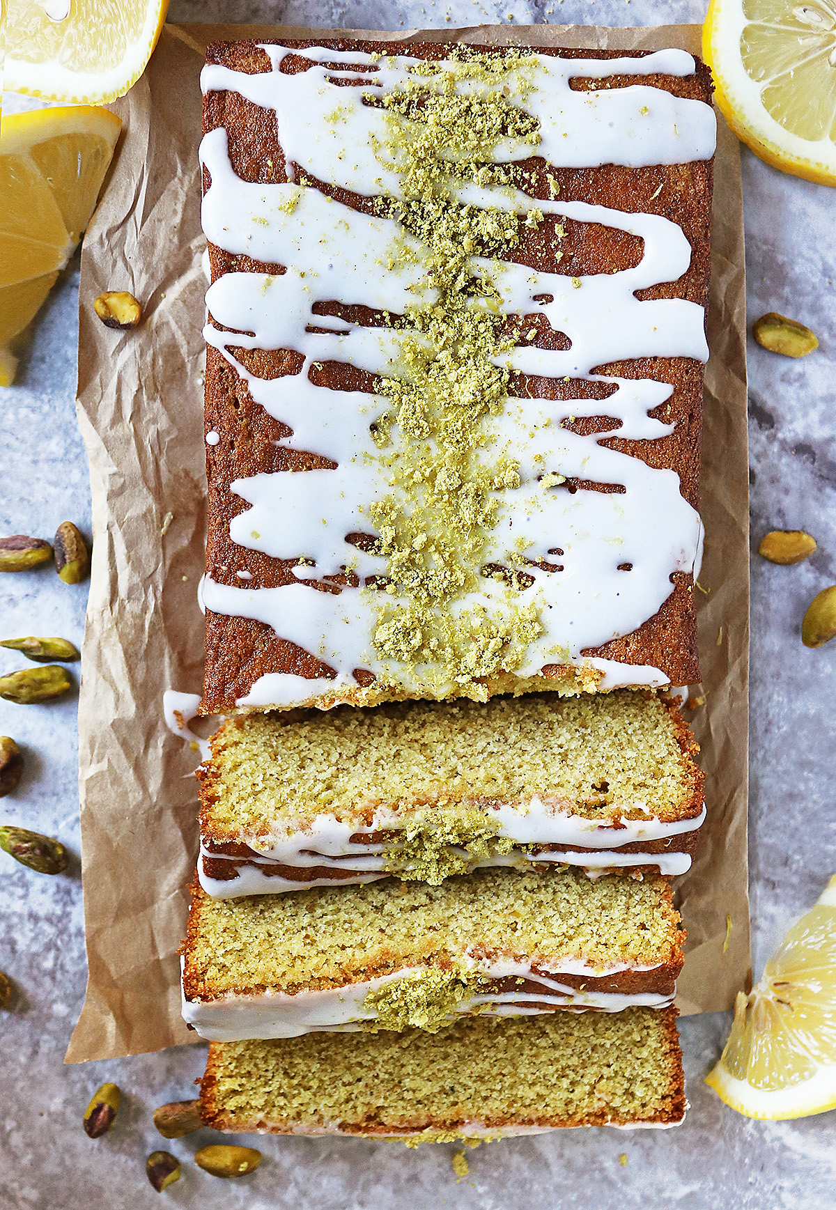 My favorite lemon pistachio cake