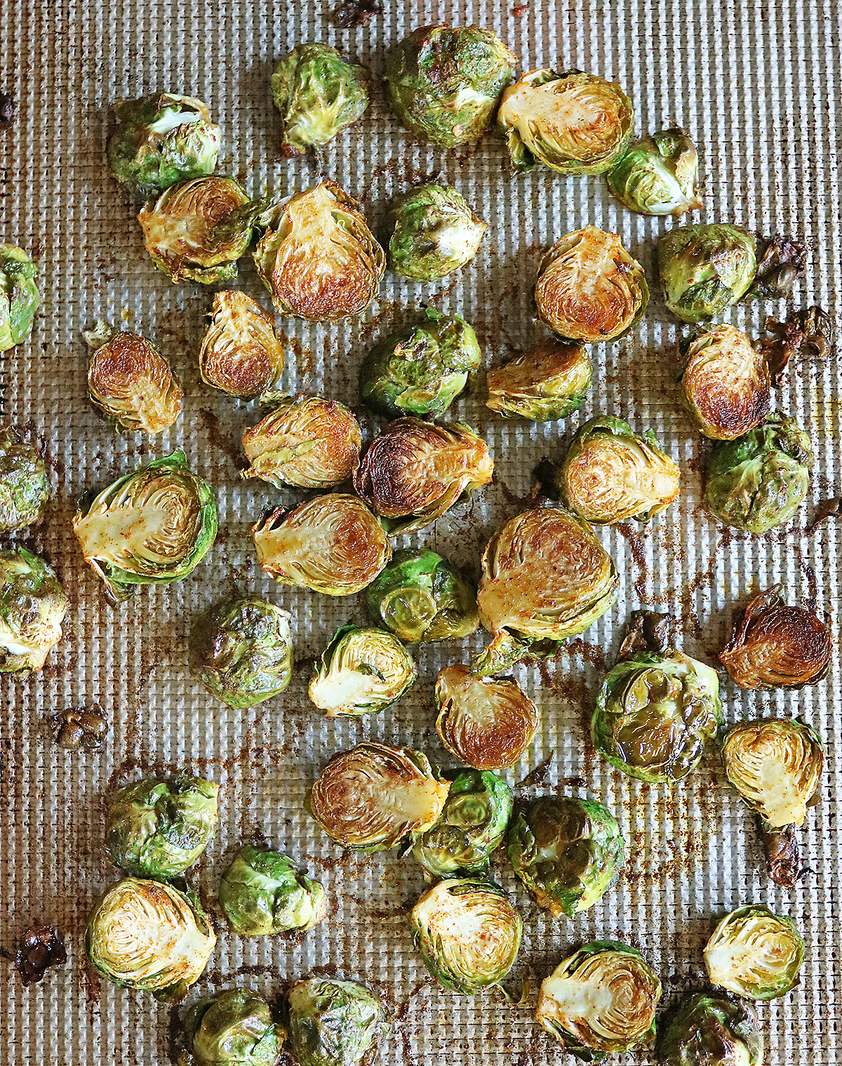 Tasty Oven Roasted Brussels sprouts