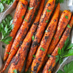 The Best 5 ingredient roasted carrots