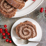 Oat Chocolate Yule Log