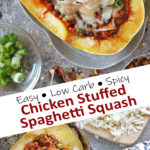 Easy Chicken Stuffed Spaghetti Squash