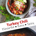 One-pot healthy and hearty Turkey Chili recipe