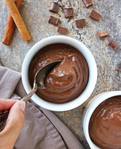 Keto Chocolate Avocado Pudding - no bake