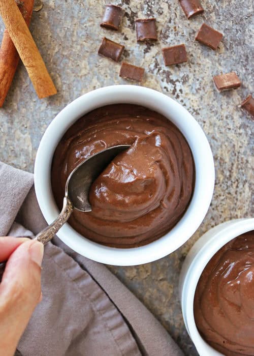 Easy Chocolate Avocado Pudding