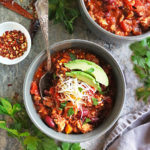 Tasty One pot turkey chili