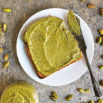 Sugar-free homemade pistachio butter