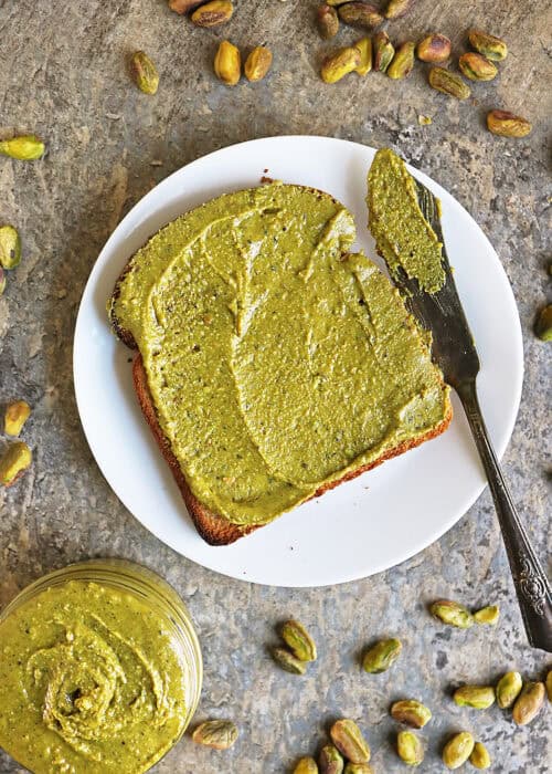 Easy Homemade 2-ingredient Pistachio Butter Recipe