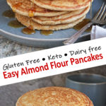 Easy Almond flour pancakes