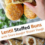 Easy Lentil Stuffed Buns