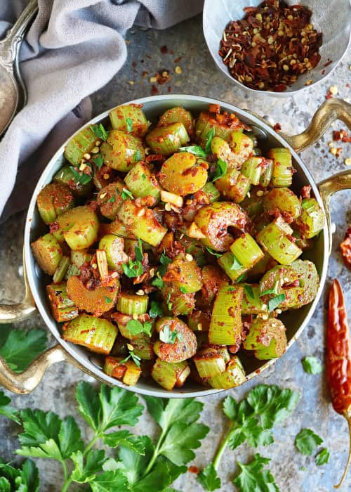 4-Ingredient Sautéed Celery