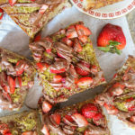 Easy Dubai Chocolate Strawberry Cake