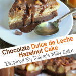 Chocolate Dulce de Leche Cake with Hazelnuts