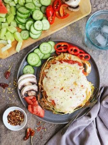 Delicious and easy cabbage parmesan