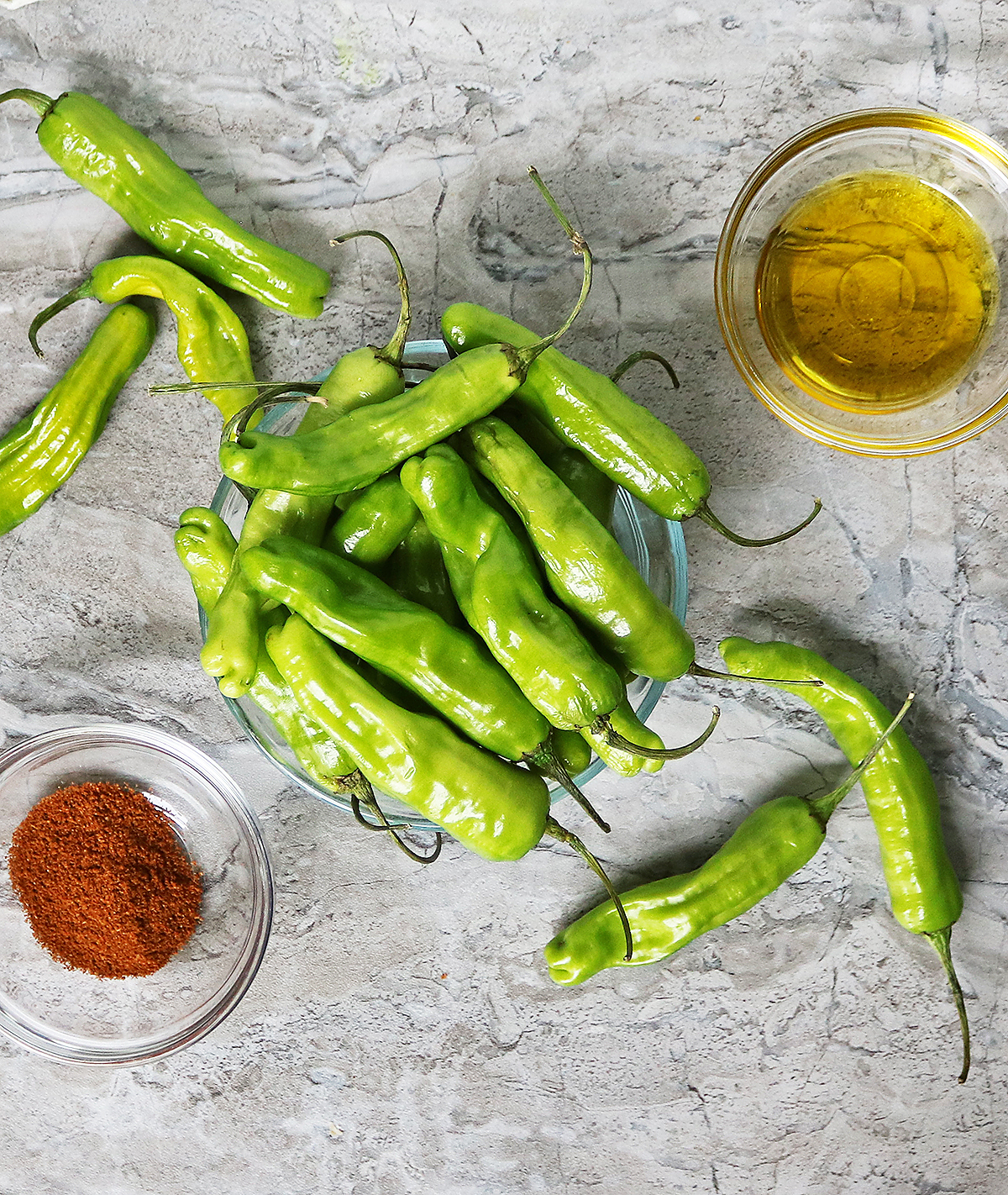 3 ingredients needed to make this shishito pepper dish