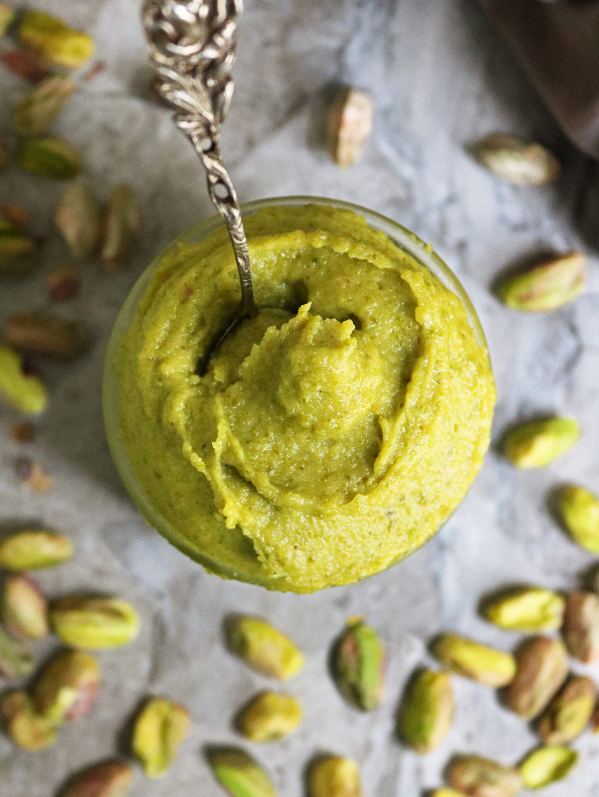 5 ingredient dairy-free pistachio cream